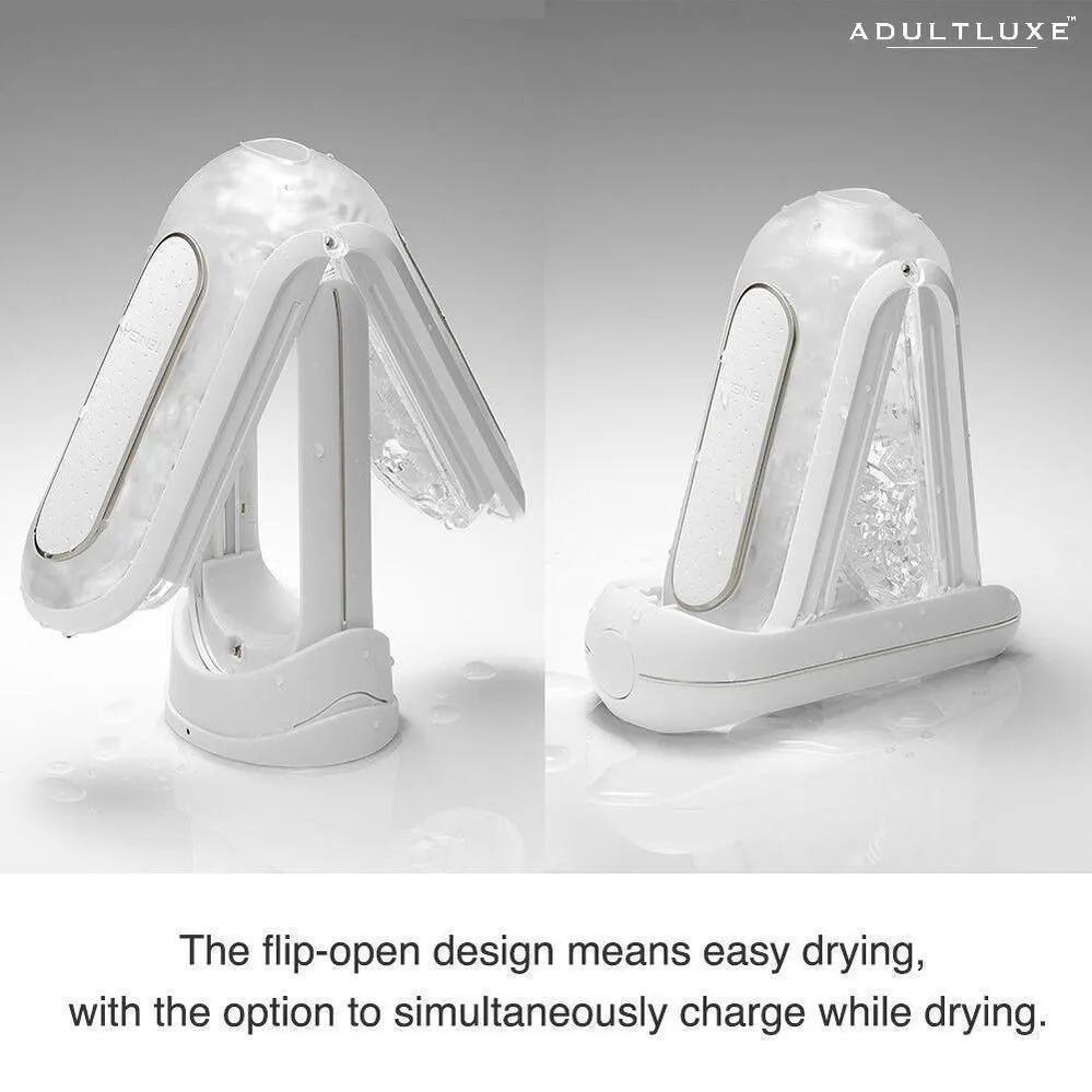 Tenga Flip Zero White Vibrating Masturbator