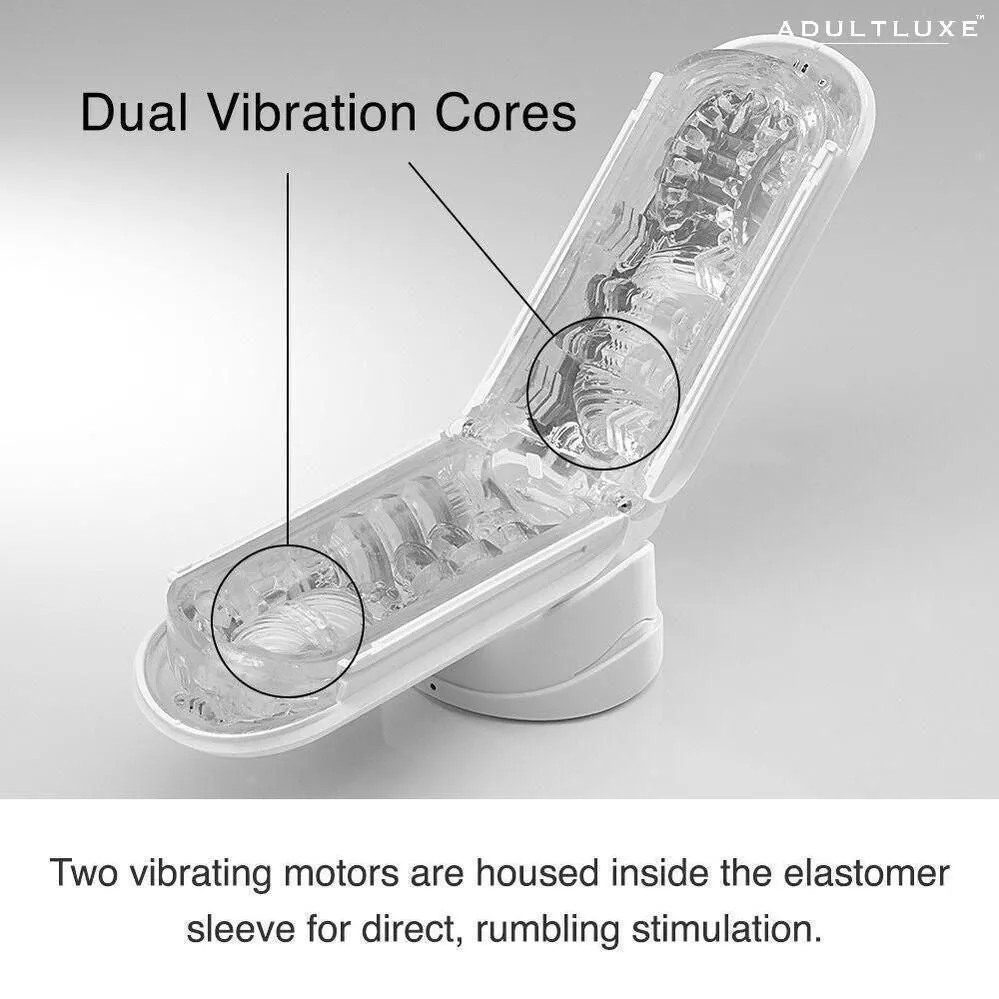 Tenga Flip Zero White Vibrating Masturbator
