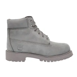 Timberland  6 Inch Premium Little Kids Boots Grey Nubuck