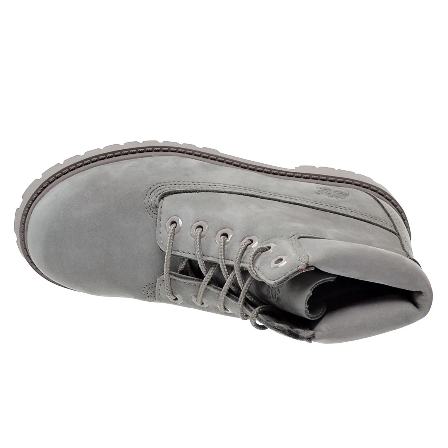 Timberland  6 Inch Premium Little Kids Boots Grey Nubuck
