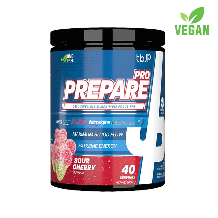 Trained by JP PrePare Pro Preworkout