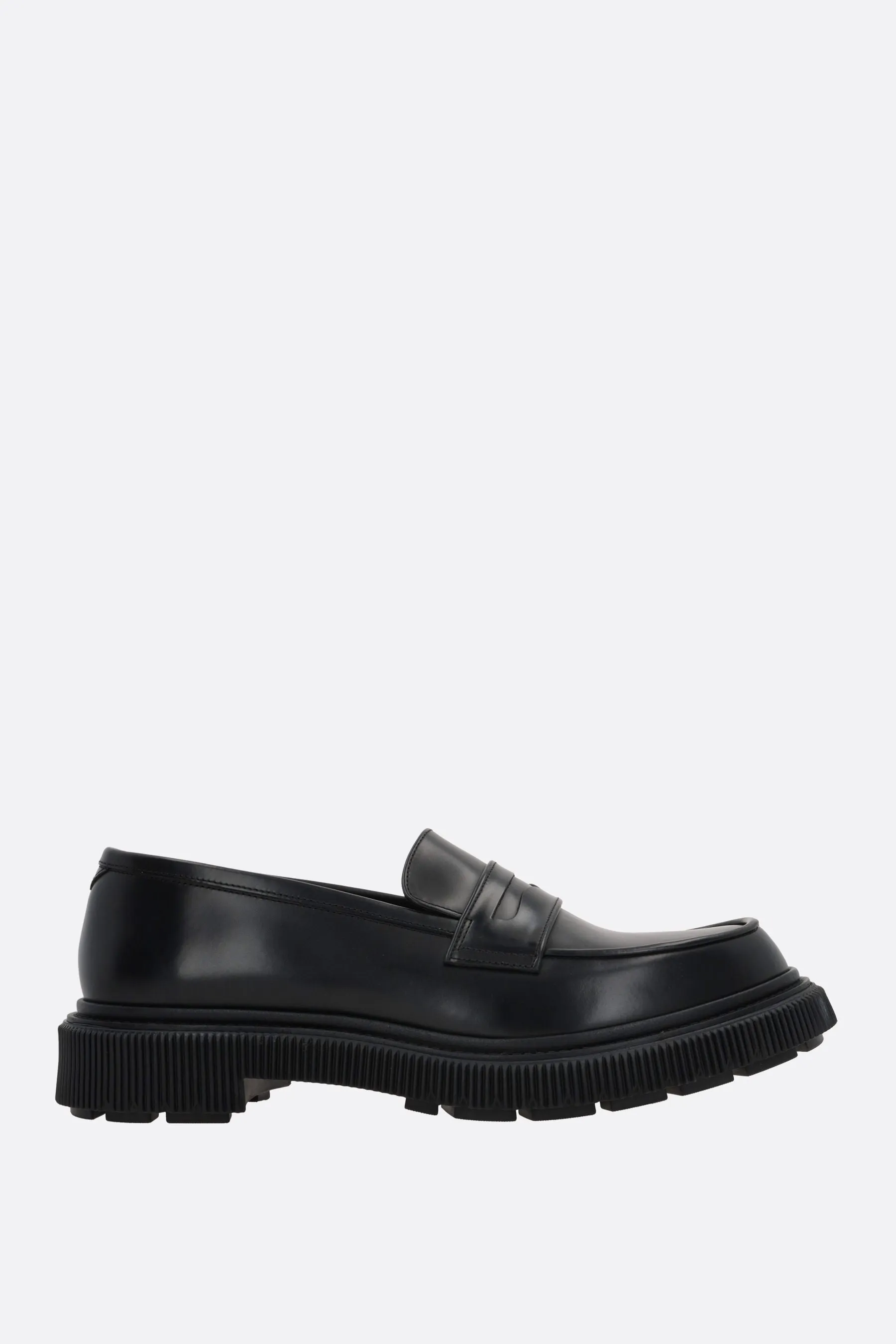 Type 159 loafers in brushed leather
