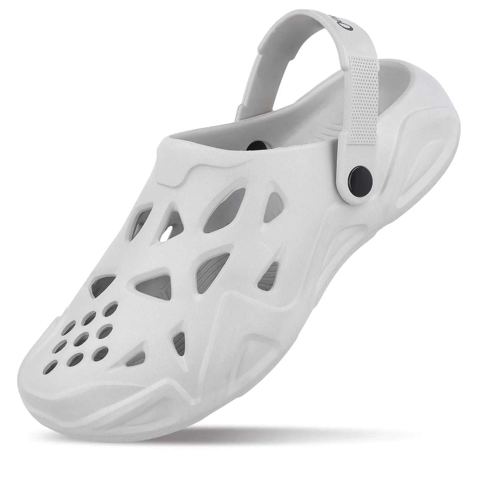 Walkaroo Men's Clogs  - WC8763 Light Grey