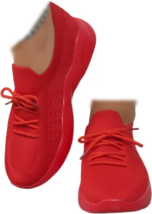 Walking Shoes Women Arch Support Slip On Sneakers Lady Mesh Loafers Fashion Casual Athletic Running Tennis Shoes 2025